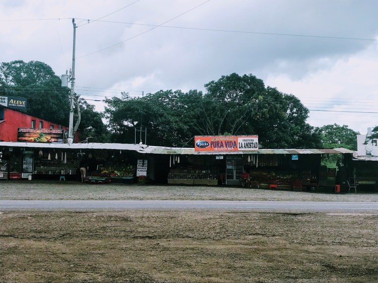 First of all, I highly recommend stopping at a “Soda”, which is what the locals refer to small roadside stands or local eateries where they serve typical Costa Rican cuisine. We had the most amazing ceviche and freshest mango’s at one we stopped at on our first day heading towards Montezuma. I recommend you eat ALL the mango’s if you visit, I have not been able to find any that even compare to them in the states.