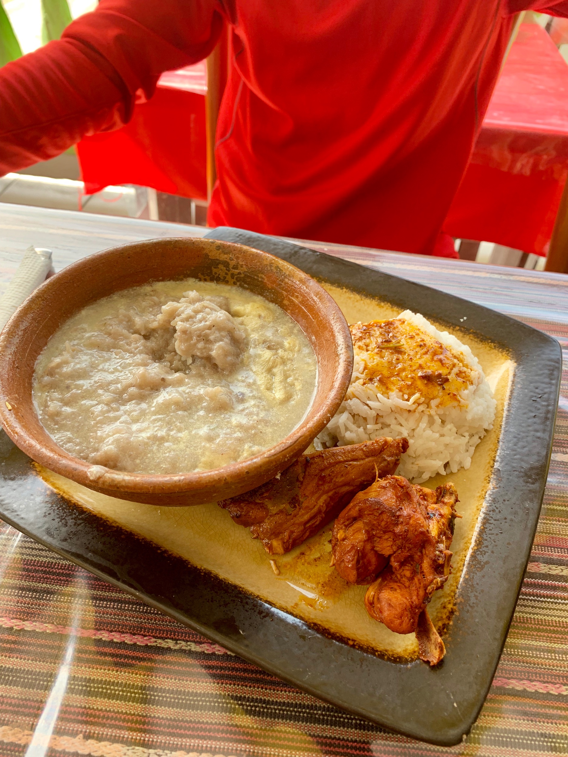  A traditional  Garifuna  inspired meal 